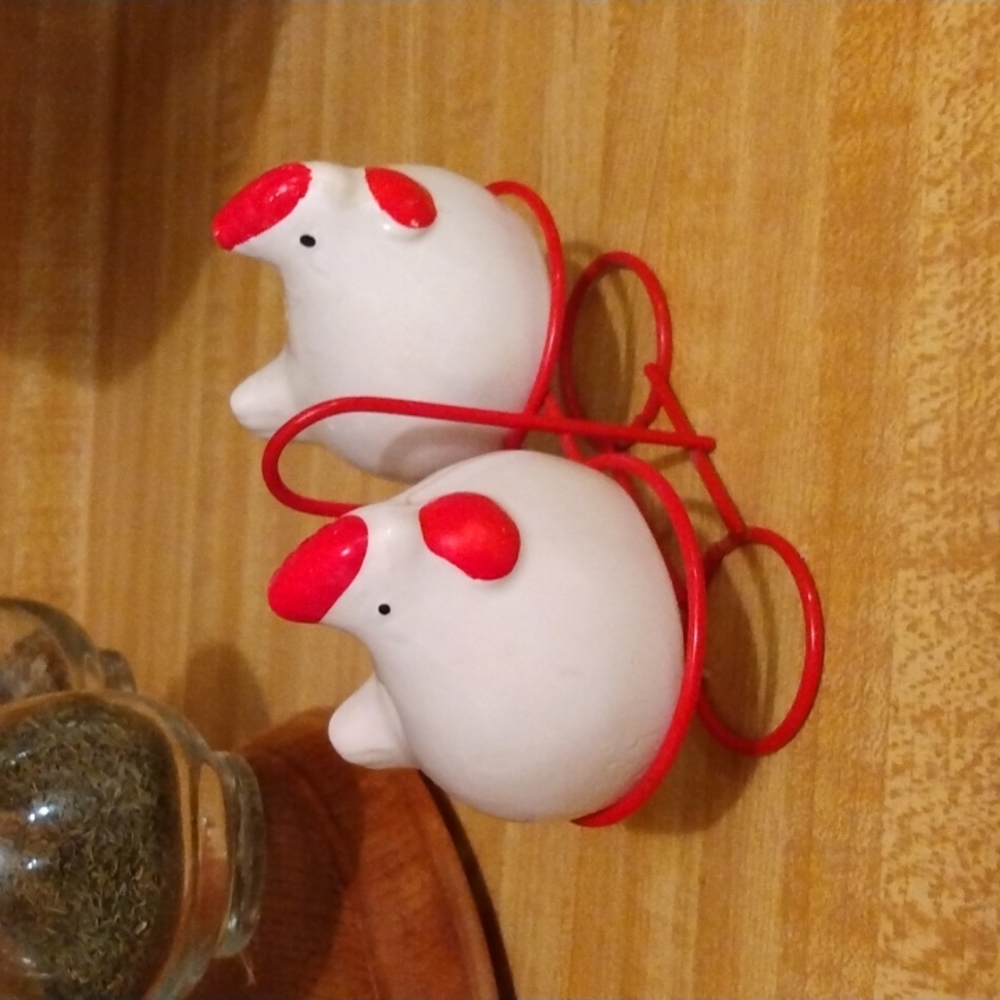 Vintage Chicken on roost Salt and Pepper shakers